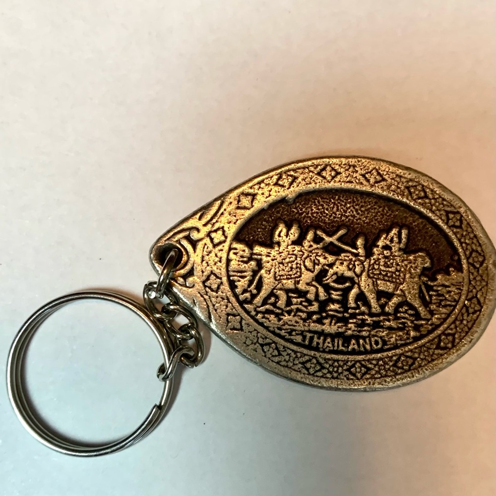 Pewter Thailand keychain